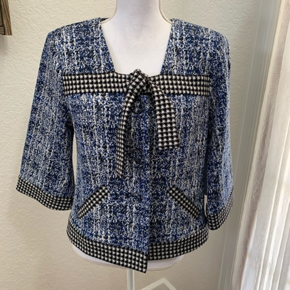 Cabi 5294 Reina blazer‎ club jacket blue black M